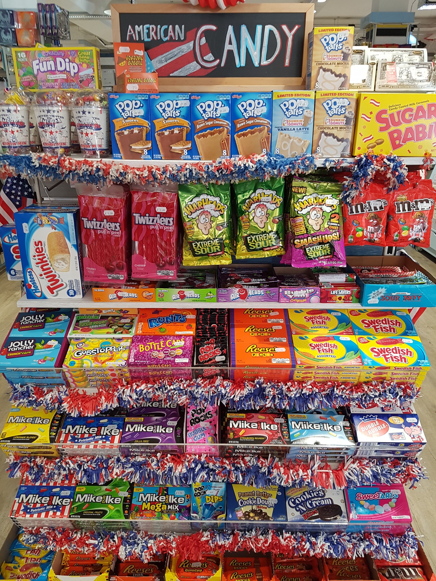 United Sweets of America - Farrants - In Cobham since 1896